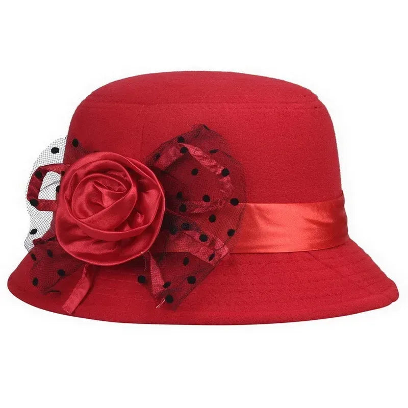 Norfolk Derby Floral Fascinator