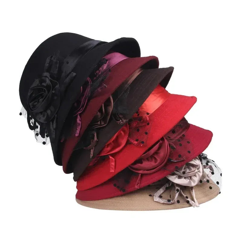 Norfolk Derby Floral Fascinator