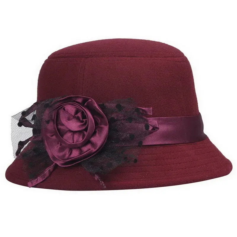 Norfolk Derby Floral Fascinator