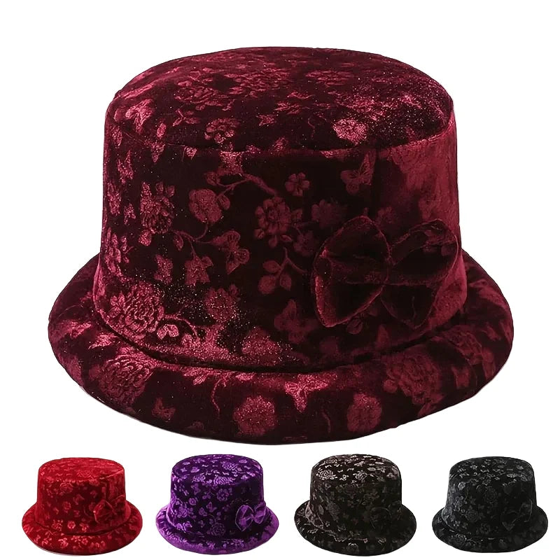 Normandie Woman Floral Bucket Hat