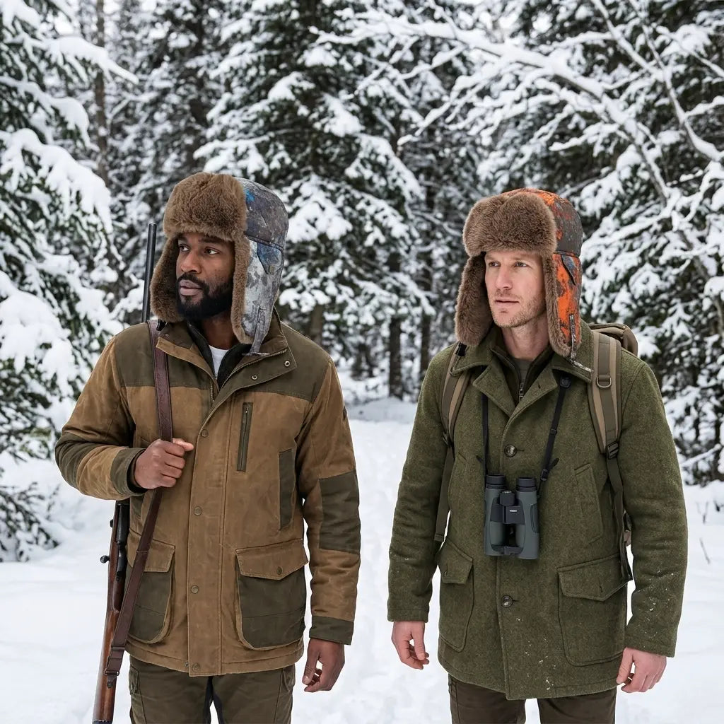 Norwich Winter Fur Camouflage Bomber Hat