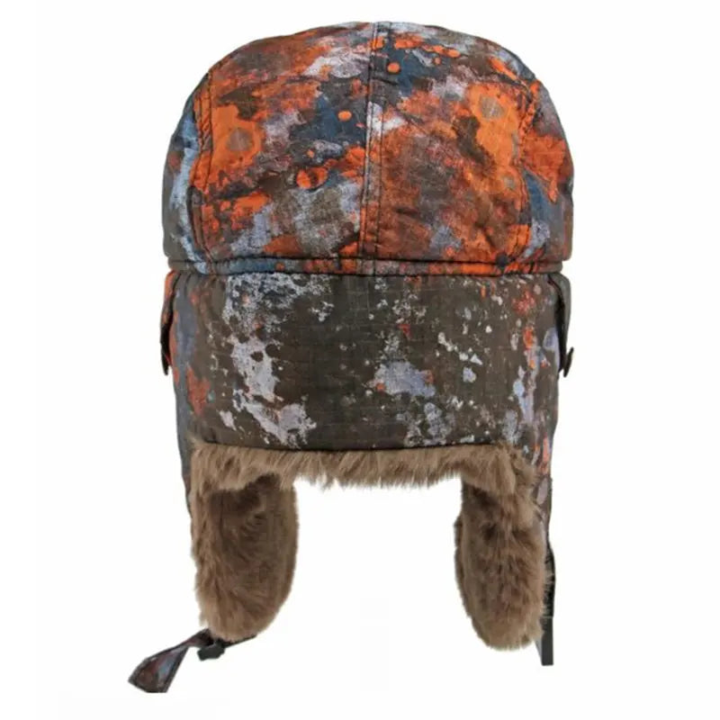 Norwich Winter Fur Camouflage Bomber Hat