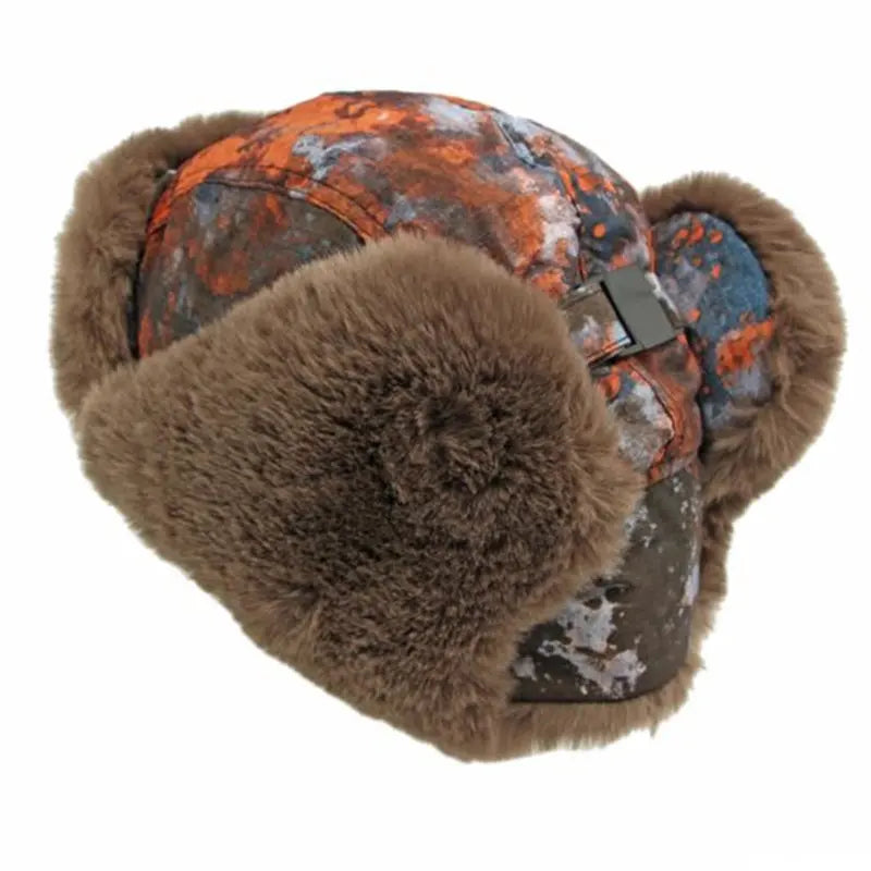 Norwich Winter Fur Camouflage Bomber Hat