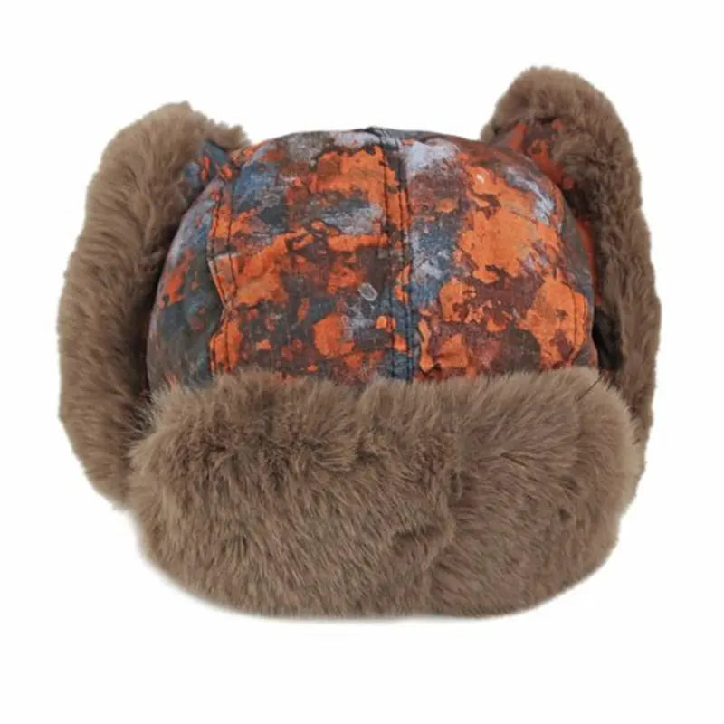 Norwich Winter Fur Camouflage Bomber Hat