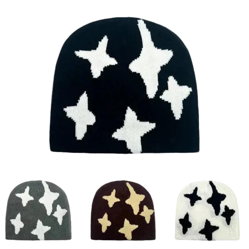 Nottingham Winter Crosses Knitted Beanie