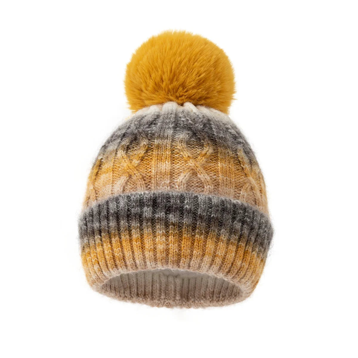 Nottingham Winter Pom Pom Multicolor Beanie