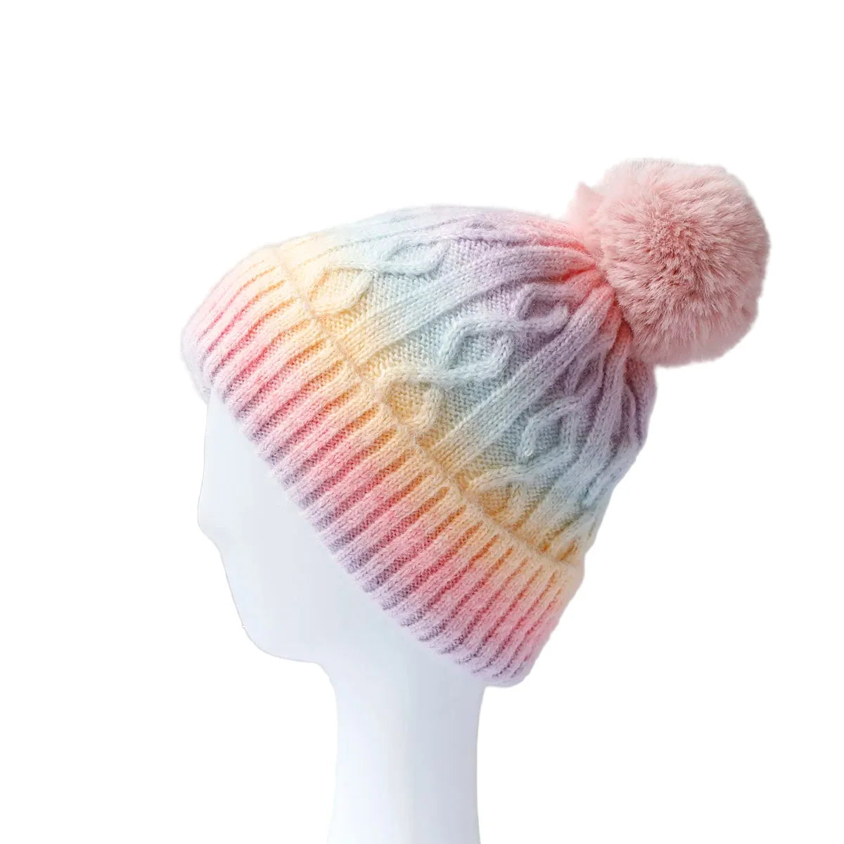 Nottingham Winter Pom Pom Multicolor Beanie