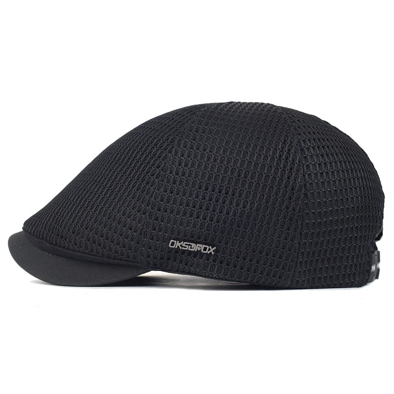 OKSDFOX Summer Mesh Flat Cap