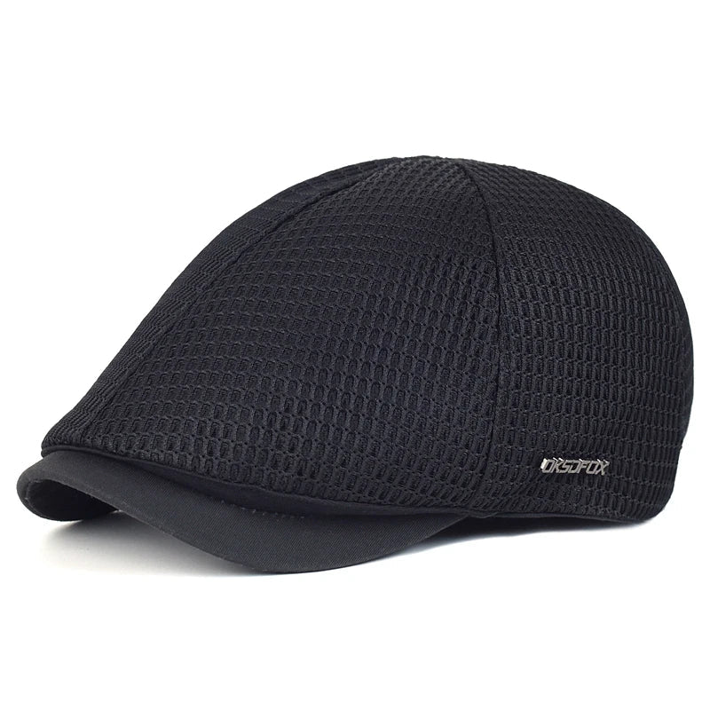 OKSDFOX Summer Mesh Flat Cap