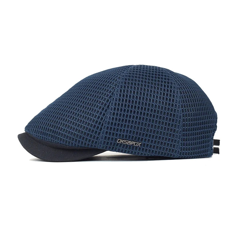 OKSDFOX Summer Mesh Flat Cap