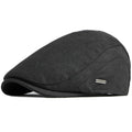 OKSDFOX Plain Cotton Flat Cap