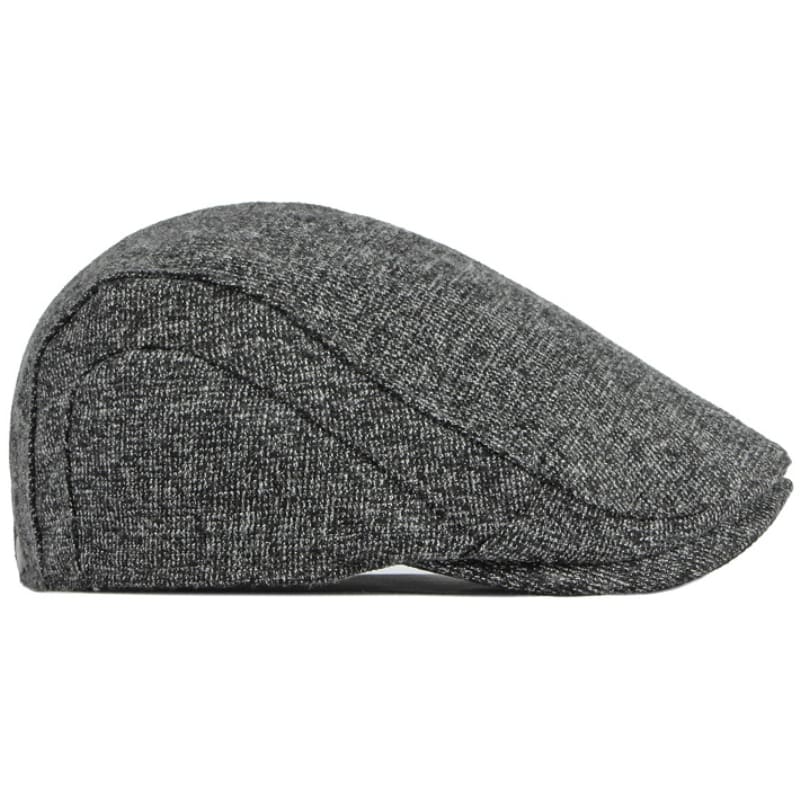 OKSDFOX Plain Cotton Flat Cap