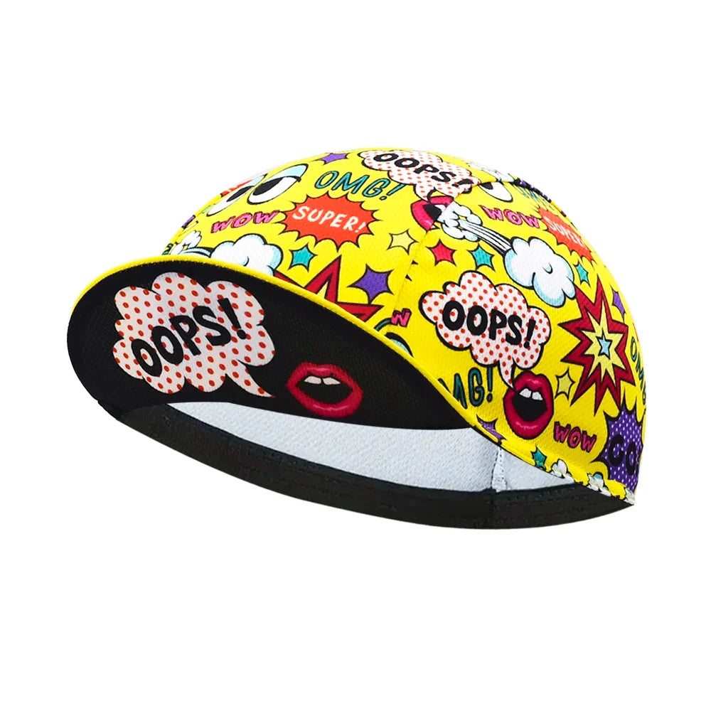 OOPS! Pop Art Cycling Cap