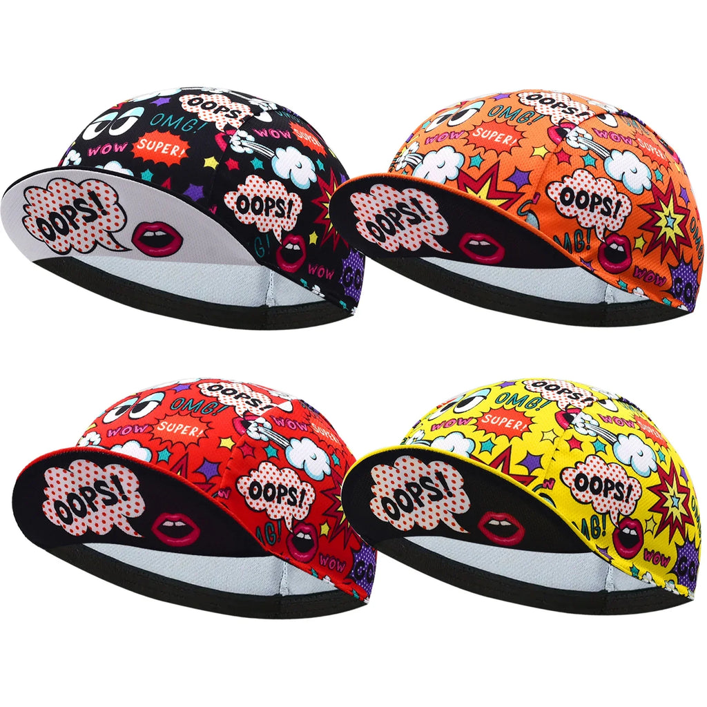 OOPS! Pop Art Cycling Cap