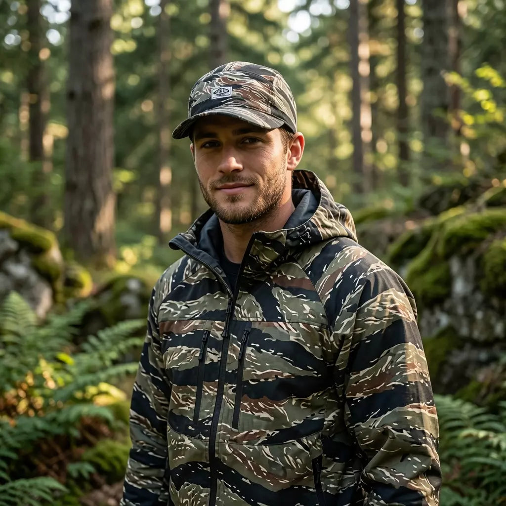 OSCAPS Retro Camouflage 5-Panels Cap