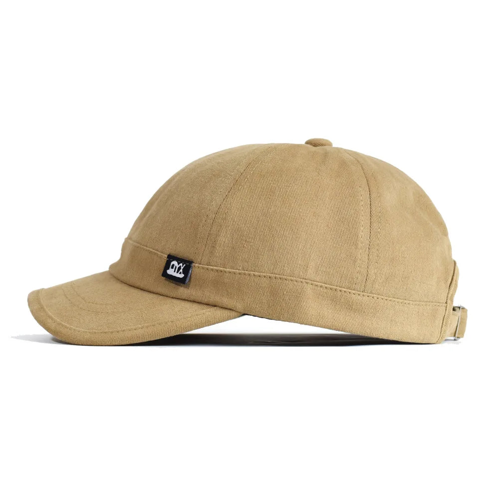OYX Short Brim Cotton Baseball Cap