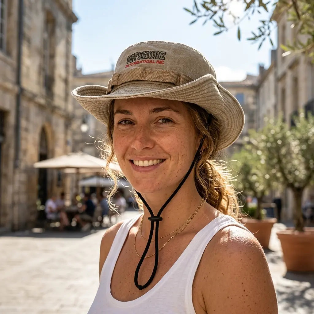 OffShore Wide Brimmed Bucket Hat