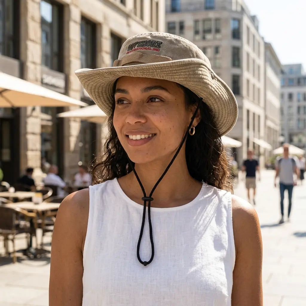 OffShore Wide Brimmed Bucket Hat