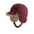 Ohio Winter Wool Fur Earflaps 5-Panels Cap