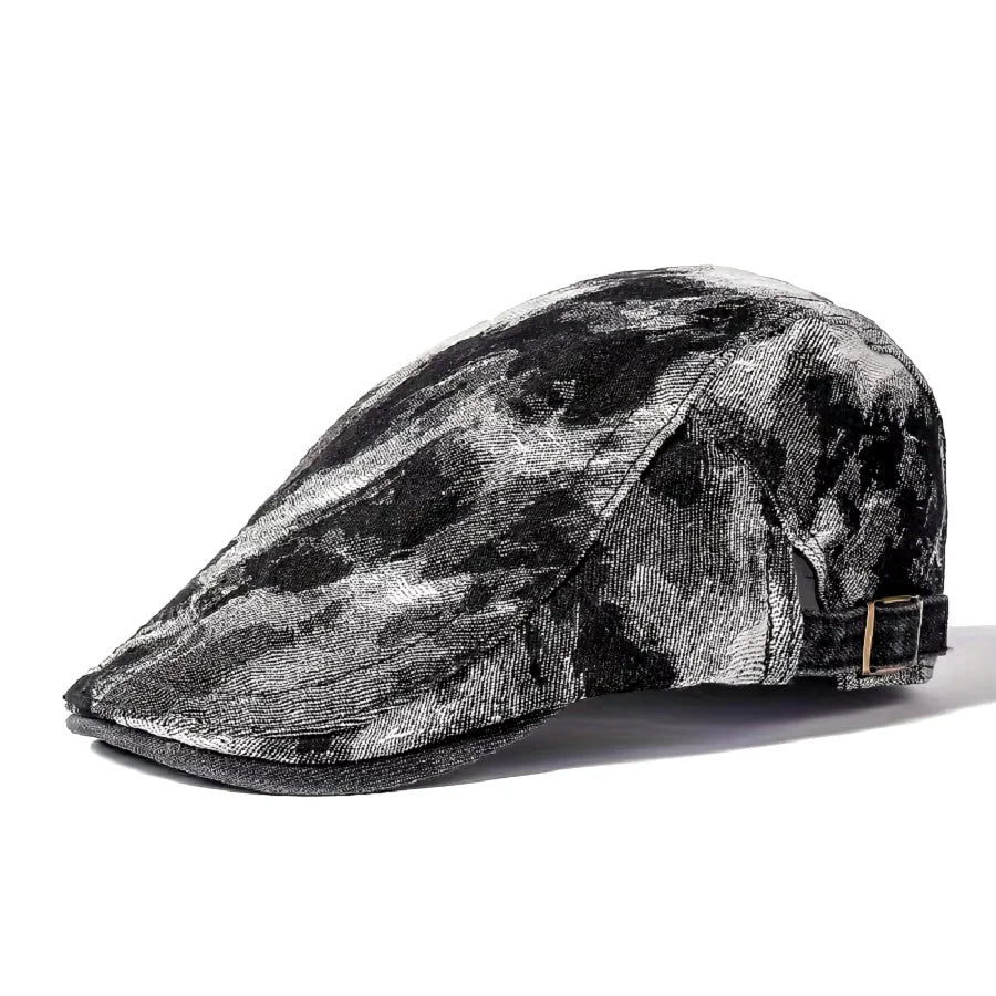 Omeya Denim Flat Cap