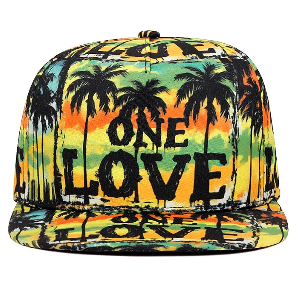 One Love Summer Snapback Cap