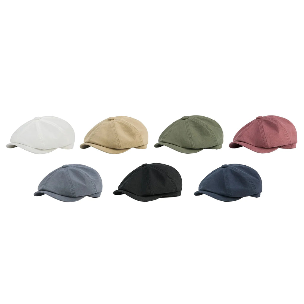 Ontario Cotton Newsboy Cap