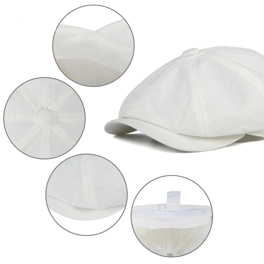 Ontario Cotton Newsboy Cap