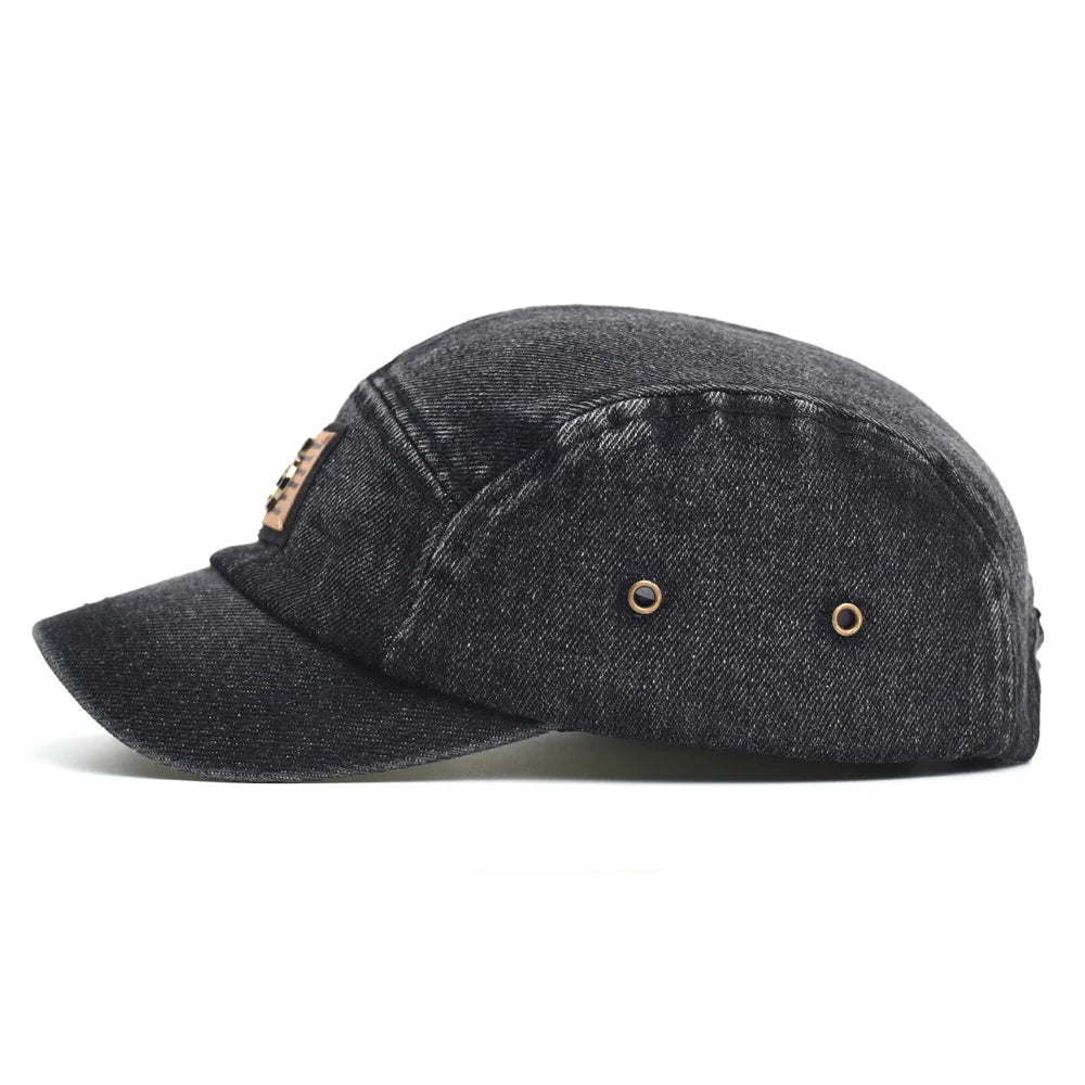 Ontario Denim Short Brim 5-Panels Cap