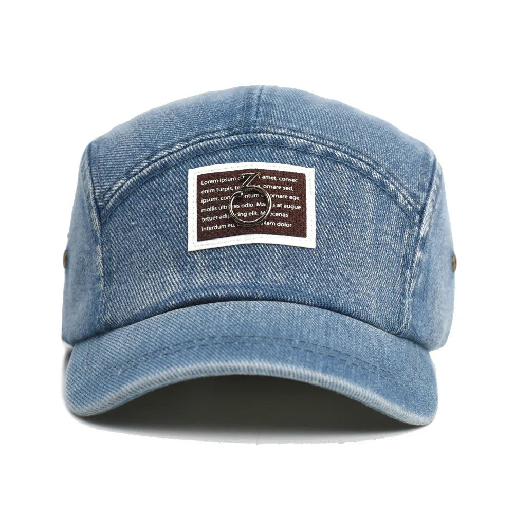 Ontario Denim Short Brim 5-Panels Cap