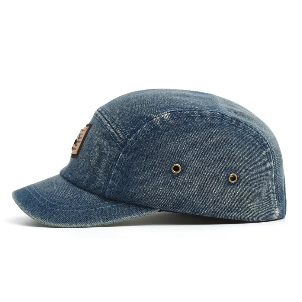 Ontario Denim Short Brim 5-Panels Cap