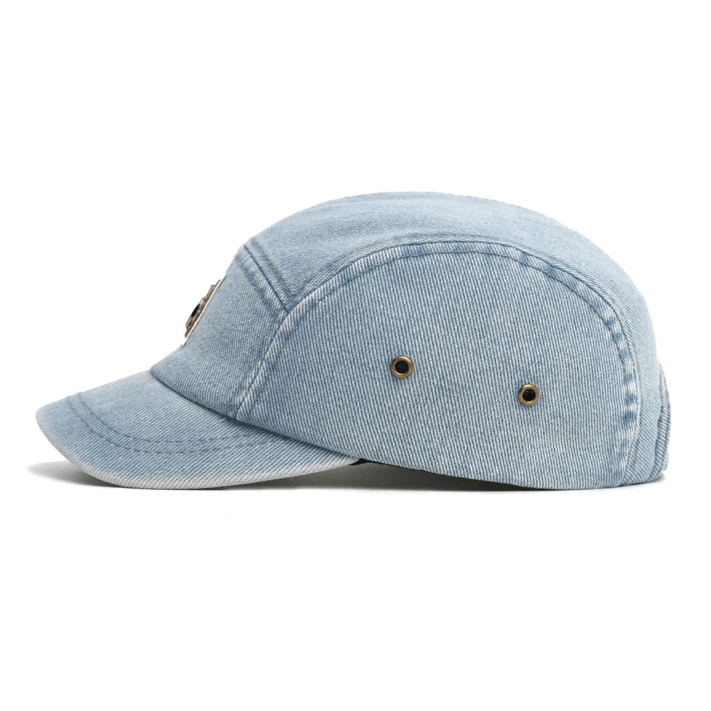 Ontario Denim Short Brim 5-Panels Cap