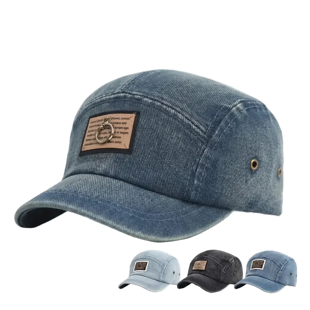 Ontario Denim Short Brim 5-Panels Cap