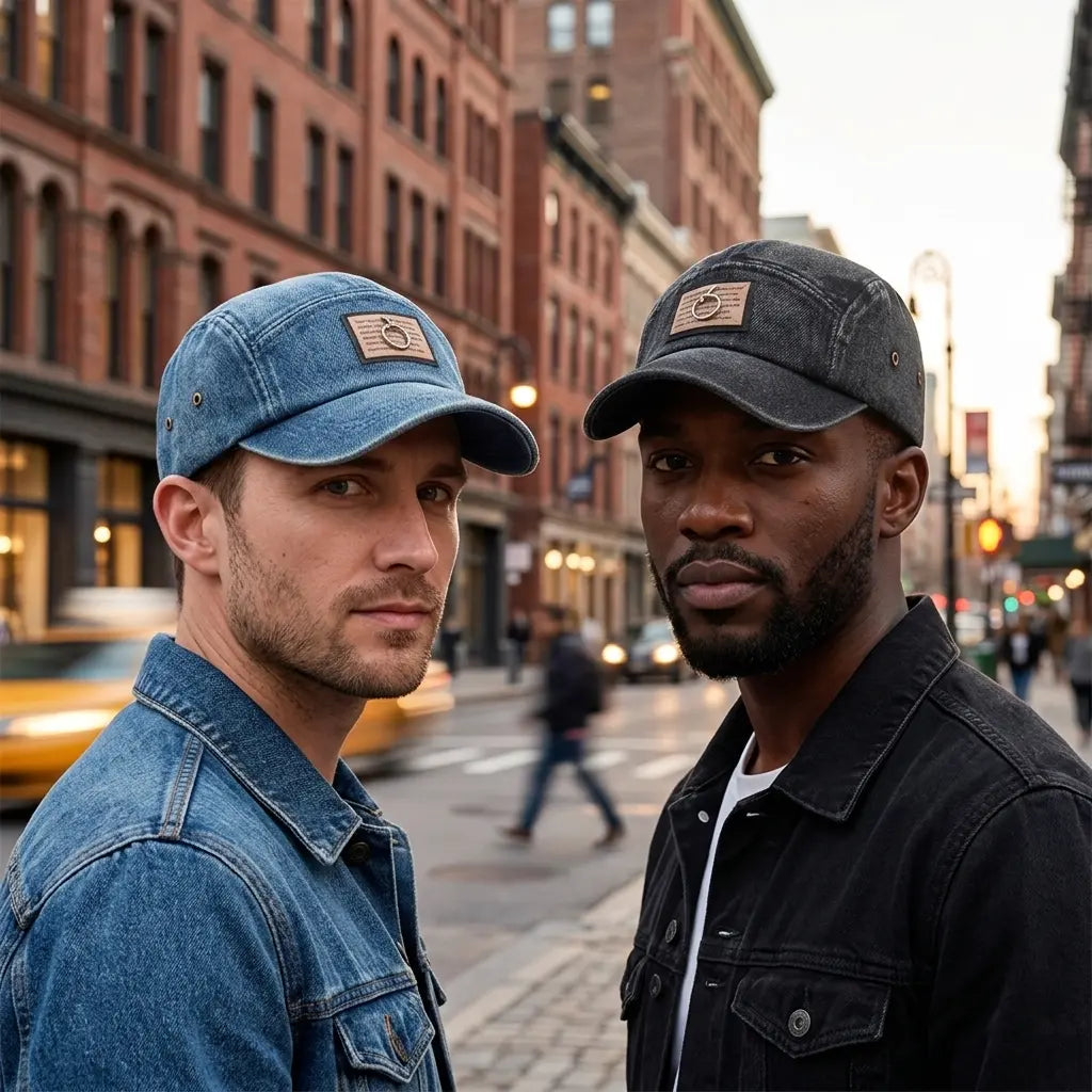 Ontario Denim Short Brim 5-Panels Cap