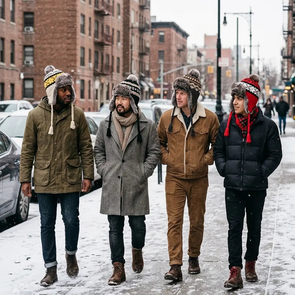 Ontario Winter Pom Pom Bomber Hat