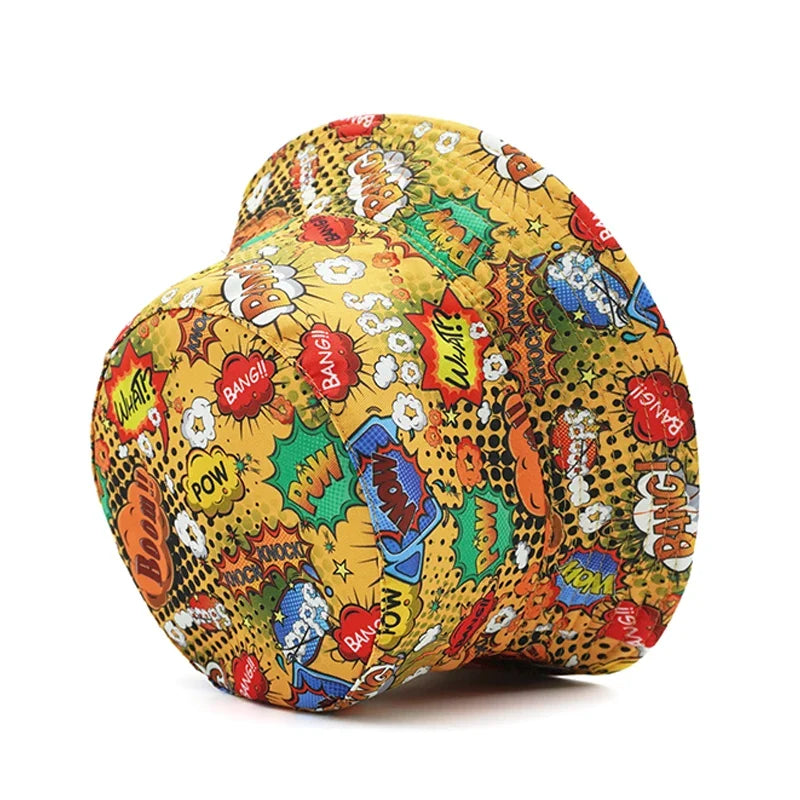 Ooops What? Khaki Reversible Bucket Hat