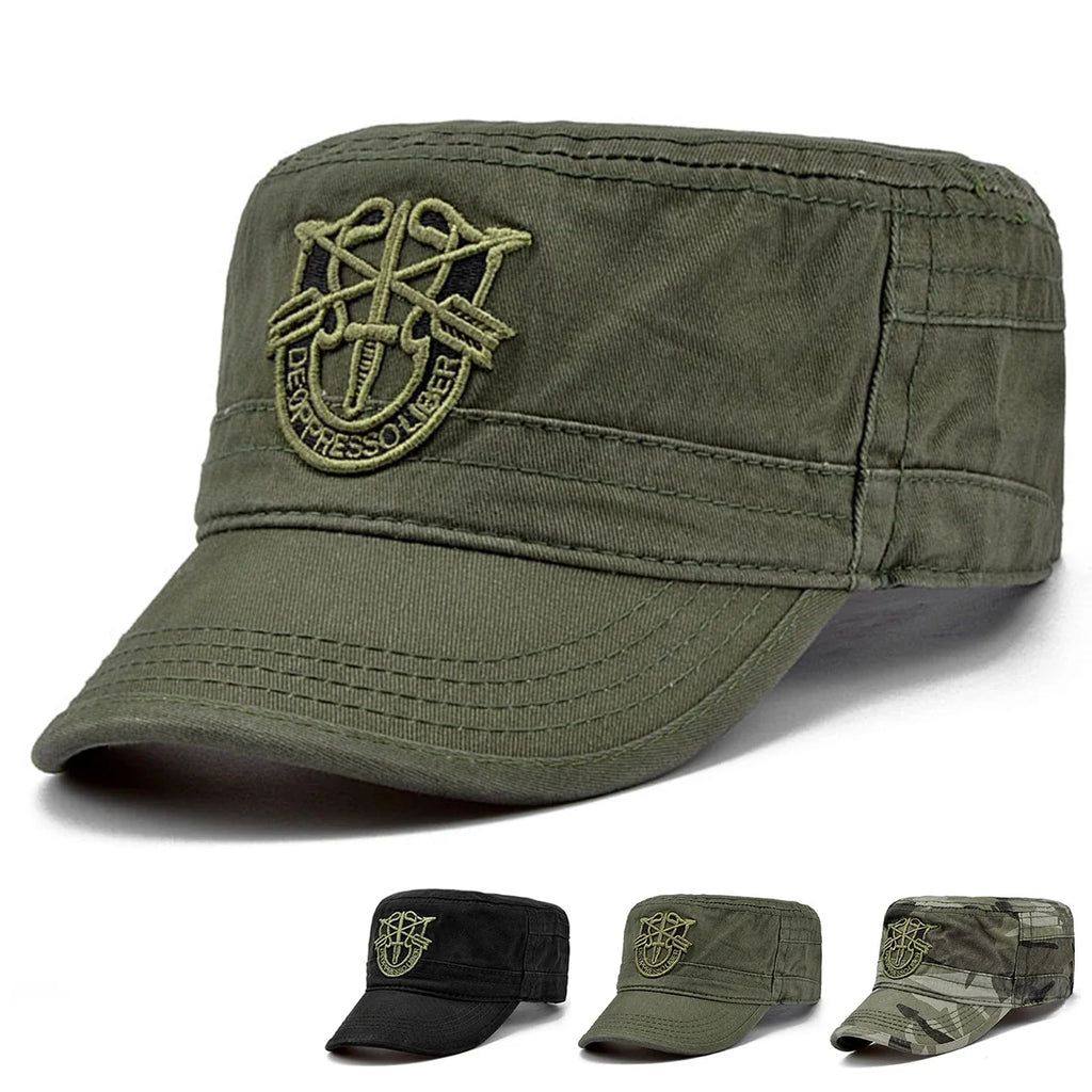 Oppresso Liber Shield Army Cap