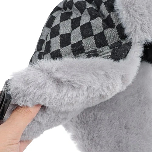 Oregon Winter Skiing Plaid Trapper Bomber Hat