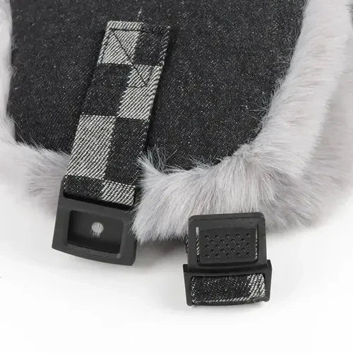 Oregon Winter Skiing Plaid Trapper Bomber Hat