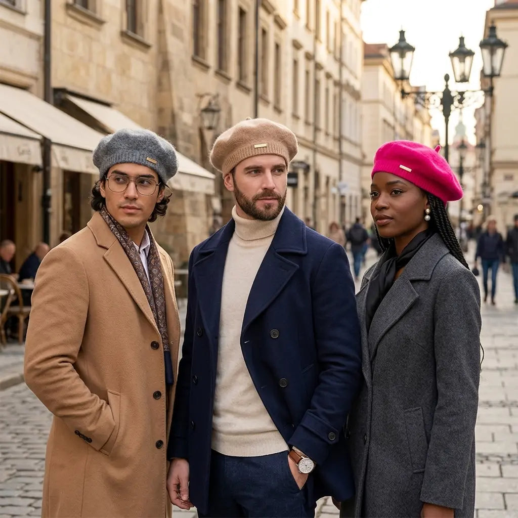 Oreville Retro Knitted Beret