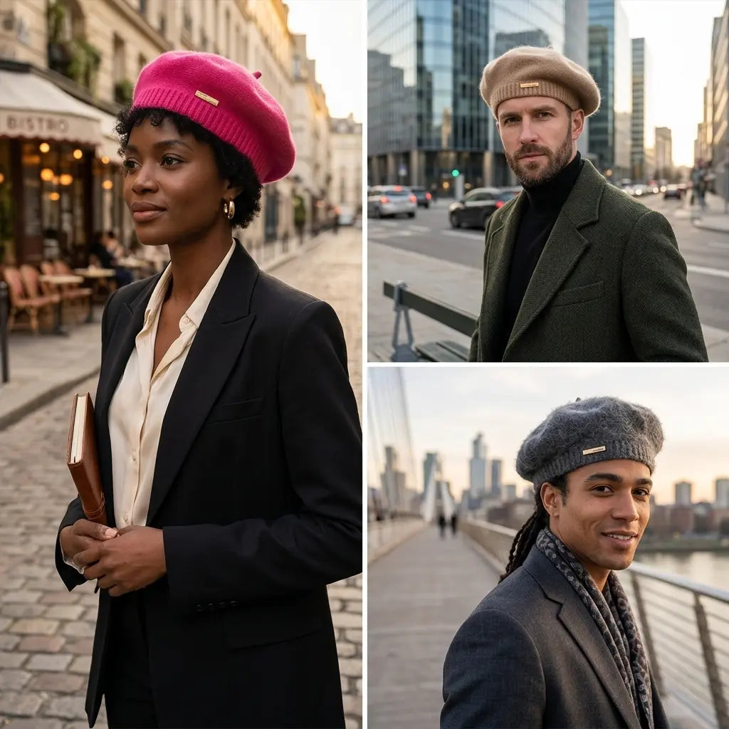 Oreville Retro Knitted Beret