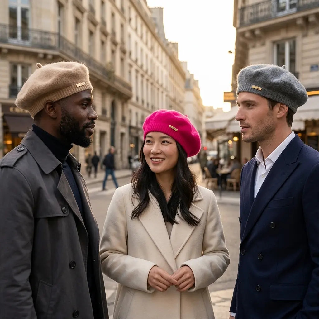 Oreville Retro Knitted Beret
