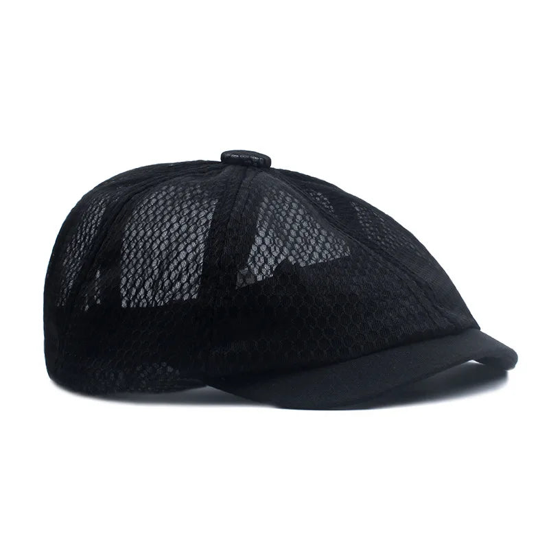 Orlando Summer Mesh Newsboy Cap