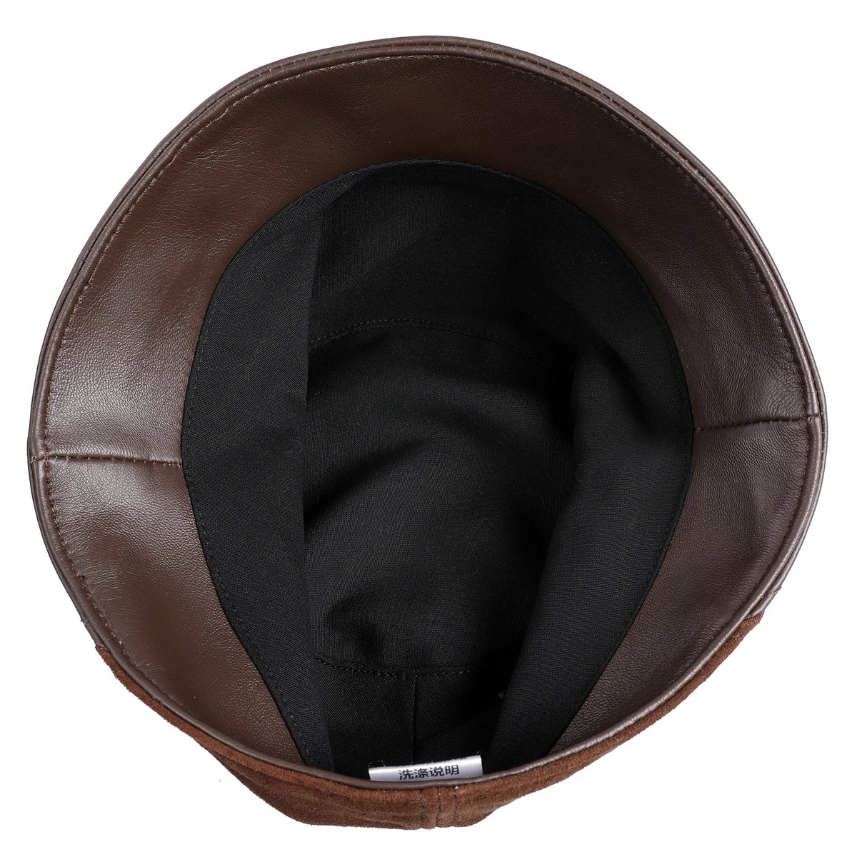 Orléans Woman Genuine Suede Leather Cloche Hat