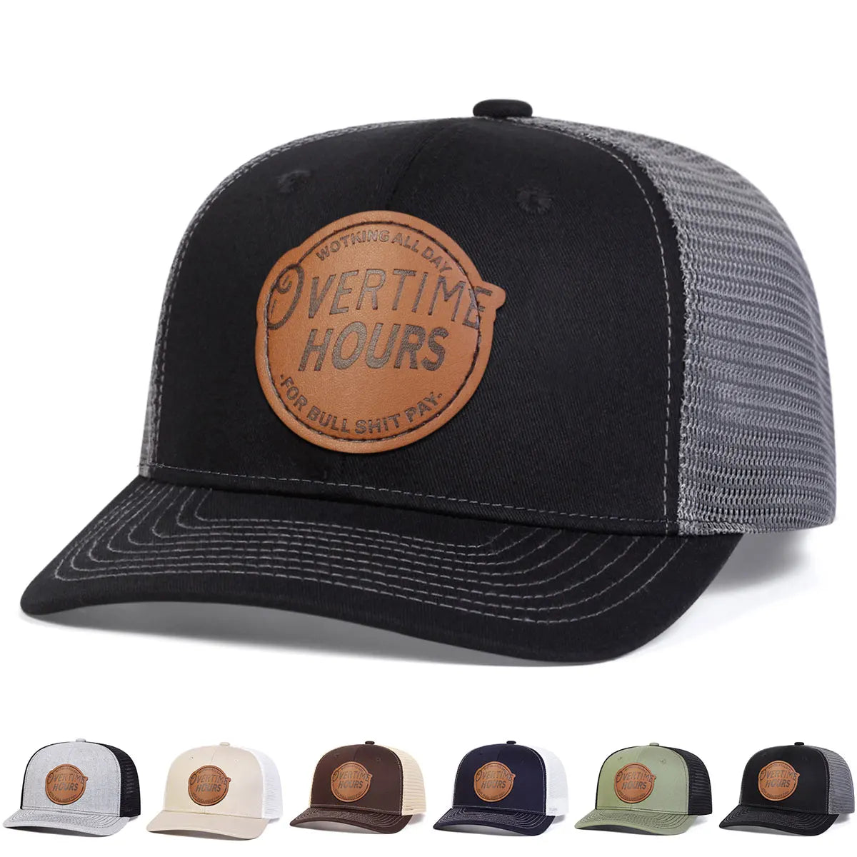 Overtime Hours Trucker Cap