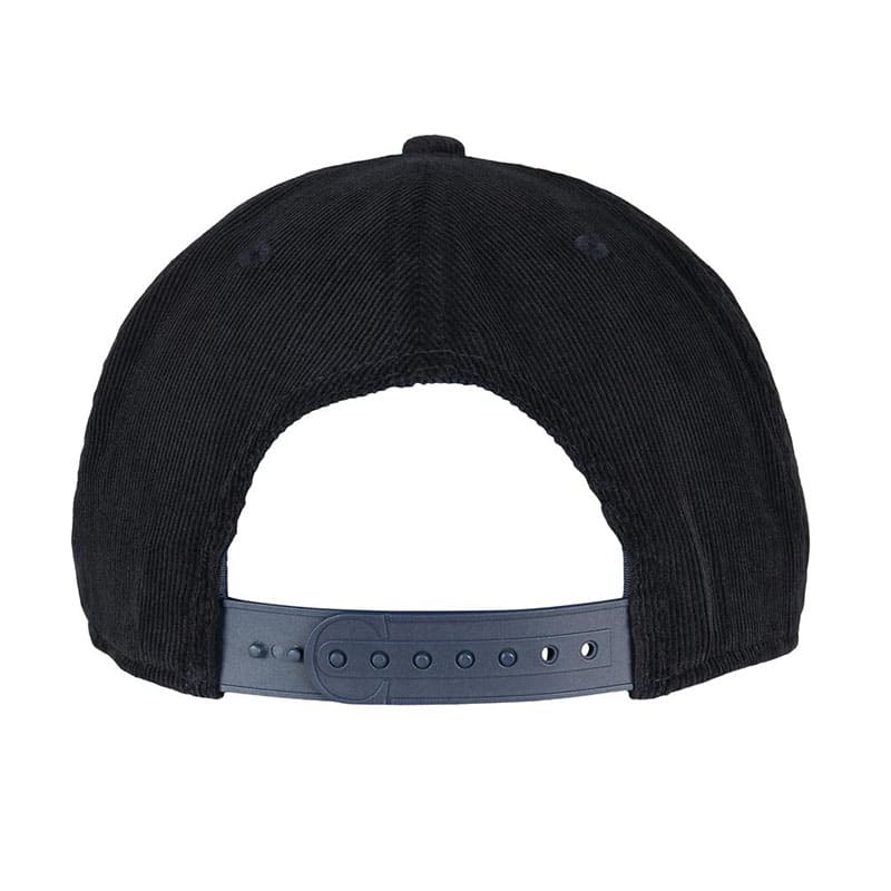 PHS Black Corduroy Snapback Cap