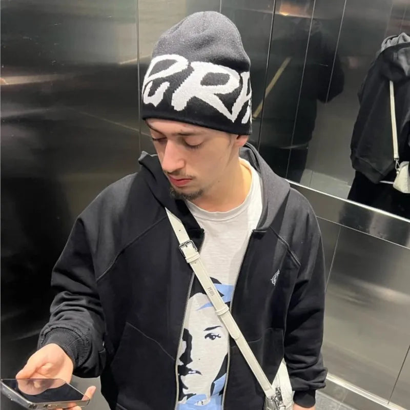 PURPIH Winter Skully Beanie
