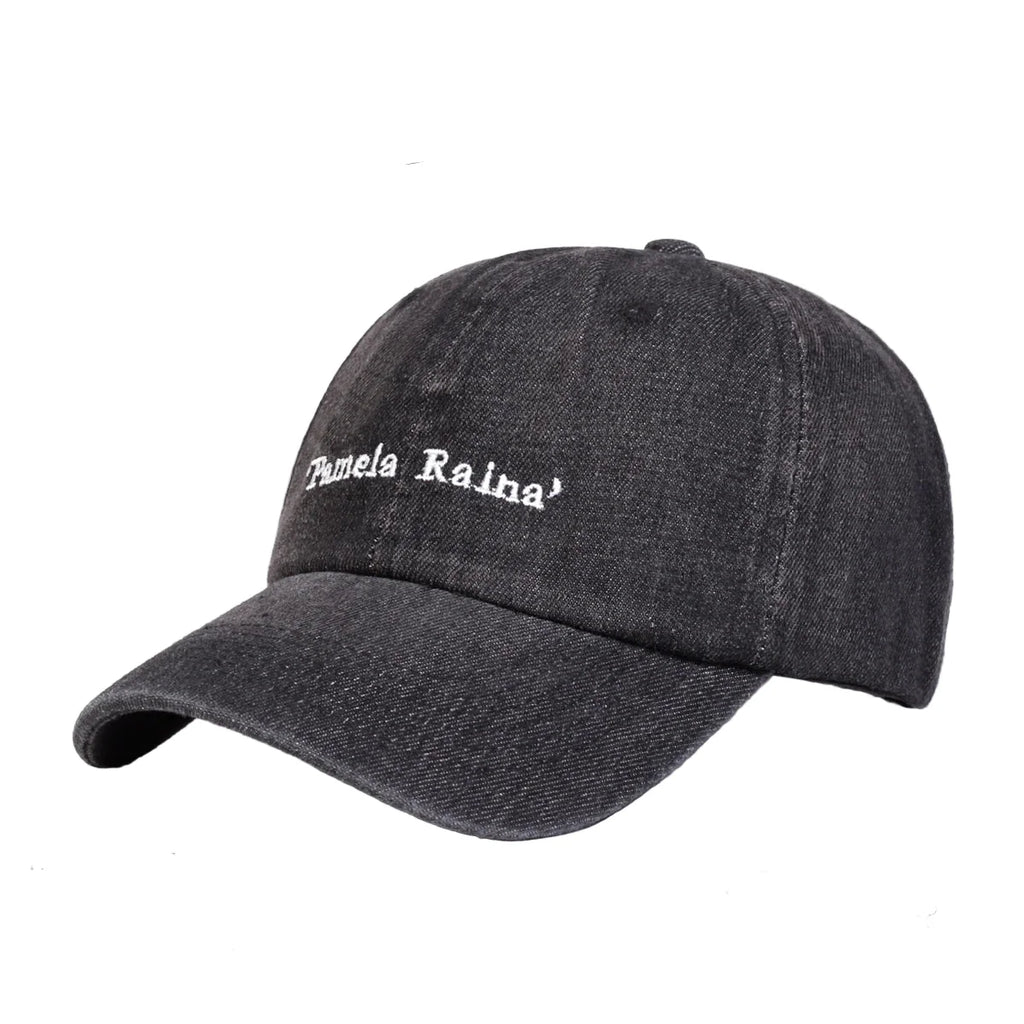 Pamela Raina Denim Baseball Cap