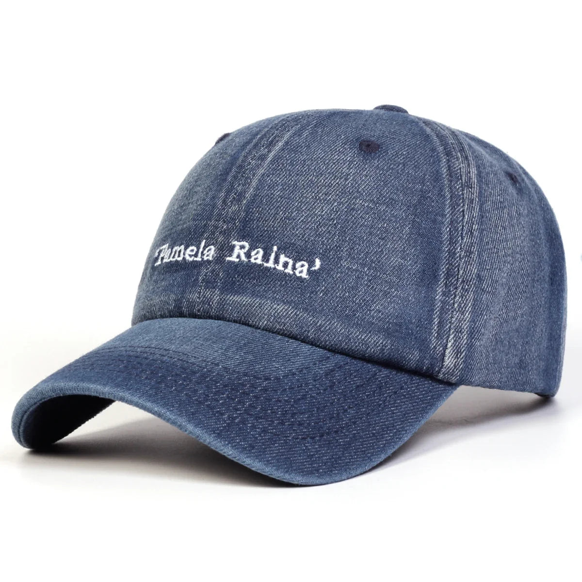 Pamela Raina Denim Baseball Cap