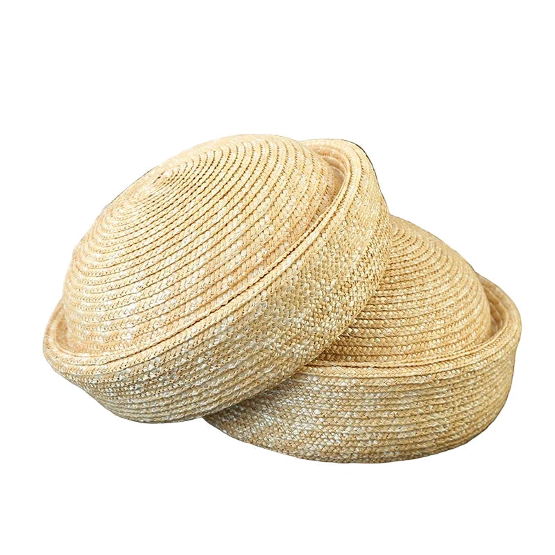 Pampelonne Summer Beige Straw Beret