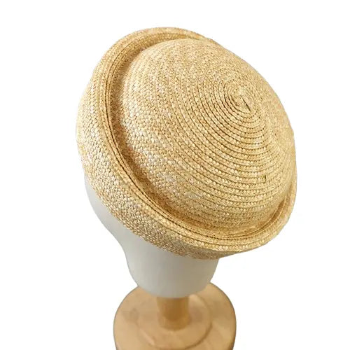 Pampelonne Summer Beige Straw Beret